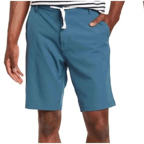 Nordstrom Trunks 360 Men's Utility Shorts Twilight Blue NEW Casual Preppy 32 - Picture 1 of 4